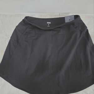 DSG black small women's skort nwt